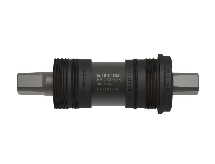 Trục Giữa cốt vuông xe đạp SHIMANO BB-UN101 123mm, Trục giữa xe đạp