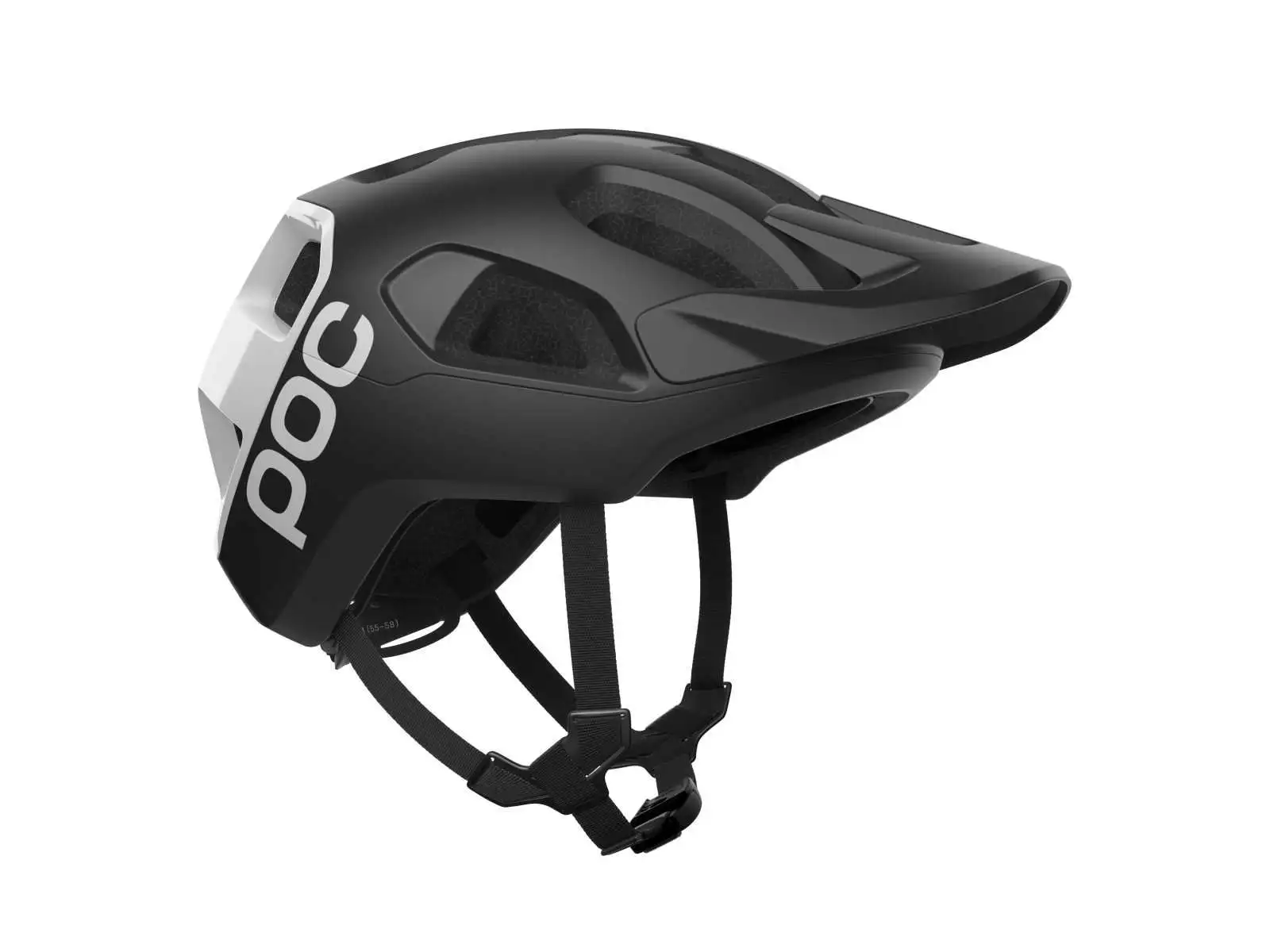 POC Cularis přilba Uranium Black Matt/Hydrogen White/Logo