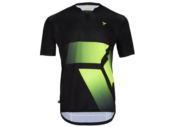 Silvini Gallo pánský volný dres krátký rukáv Black/Green