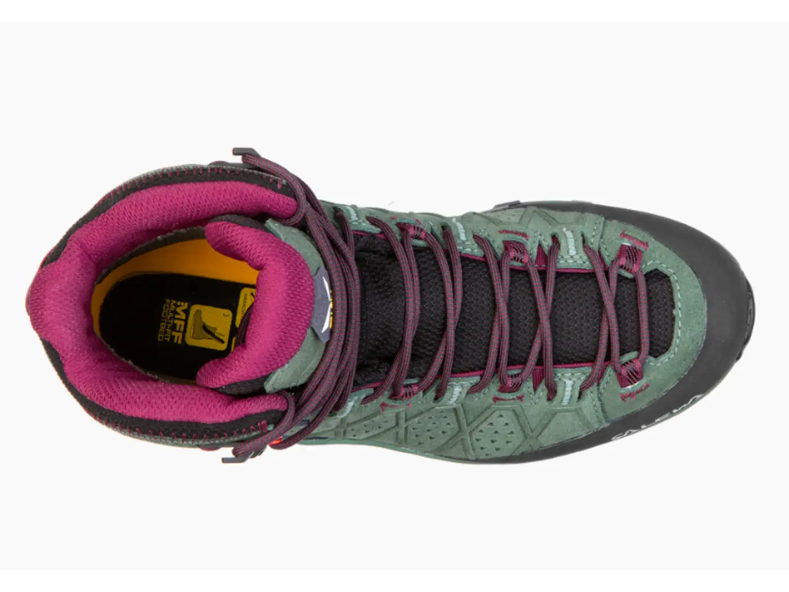 Salewa Alp Trainer 2 Mid GTX dámské boty Duck Green/Rhododendon