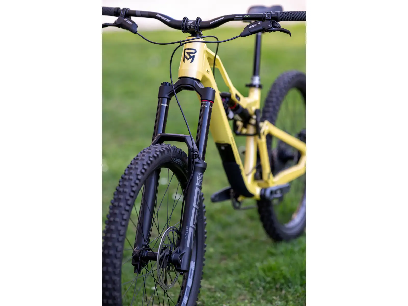 Rock Machine Whizz FS II 90 AXS horské kolo Panama Yellow