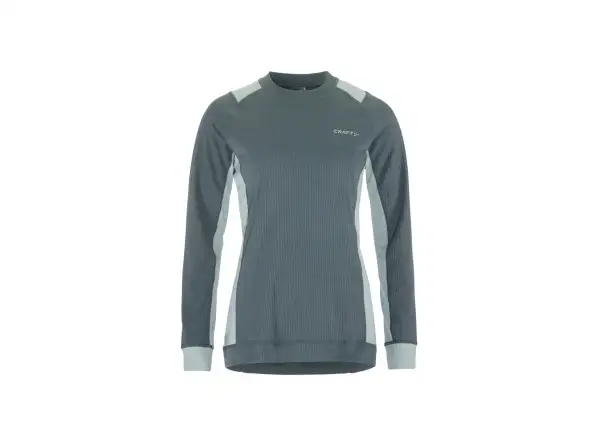 Craft Core Dry Baselayer dámský set triko dlouhý rukáv+kalhoty modrá