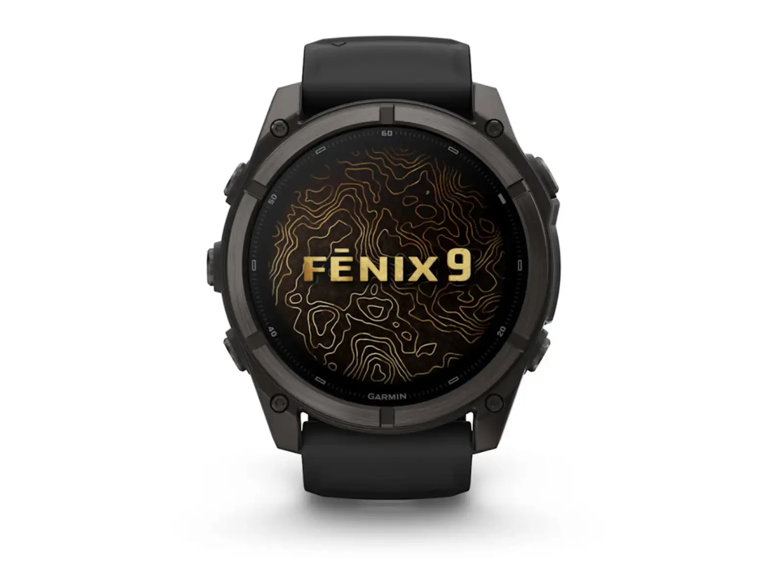 Garmin Fénix 9–51 mm chytré hodinky Carbon gray DLC Titanium/Black