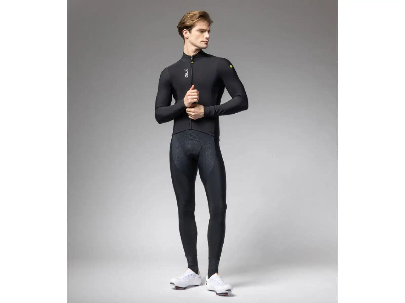 Alé Pragma Fondo 3.0 pánský zateplený dres dlouhý rukáv Black