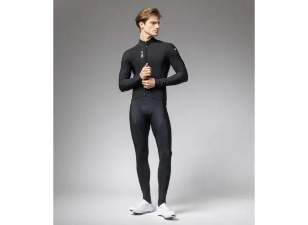 Alé Pragma Fondo 3.0 pánský zateplený dres dlouhý rukáv Black