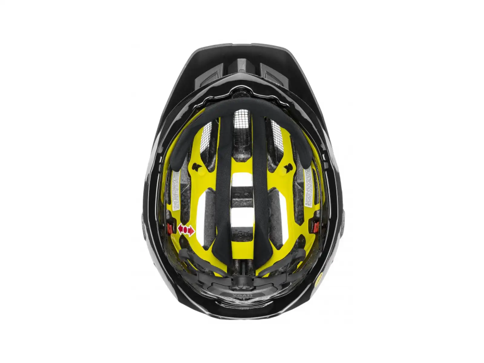 Uvex Quatro CC MIPS přilba Black/Jade Matt