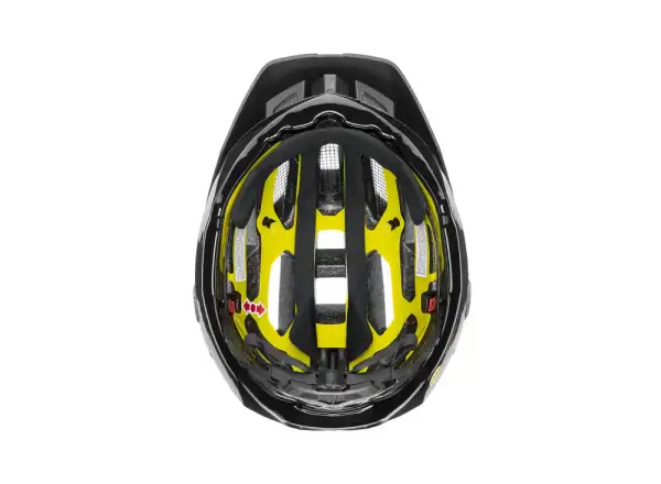 Uvex Quatro CC MIPS přilba Black/Jade Matt