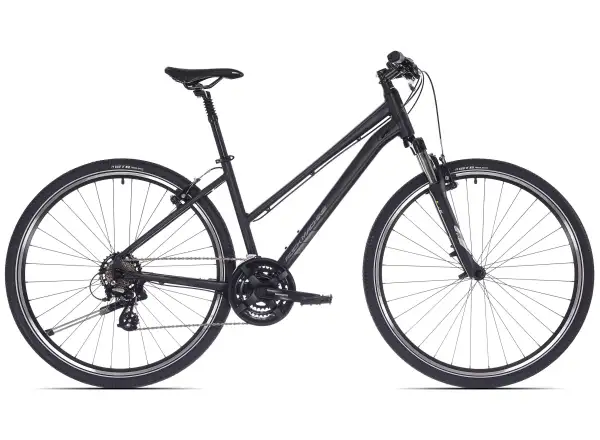 Rock Machine Rokk 30 Easy Entry trekingové kolo Matte Black