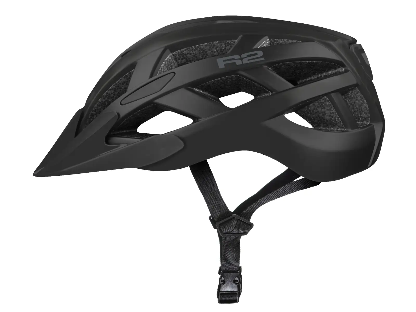 R2 Lumen cyklistická přilba černá matná