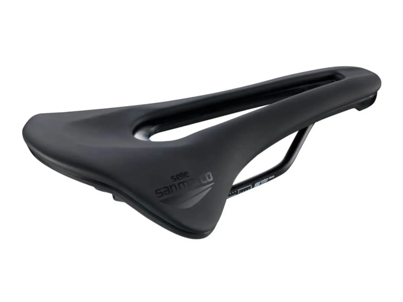 Selle San Marco Shortfit 2.0 Open-Fit Sport Wide sedlo černá