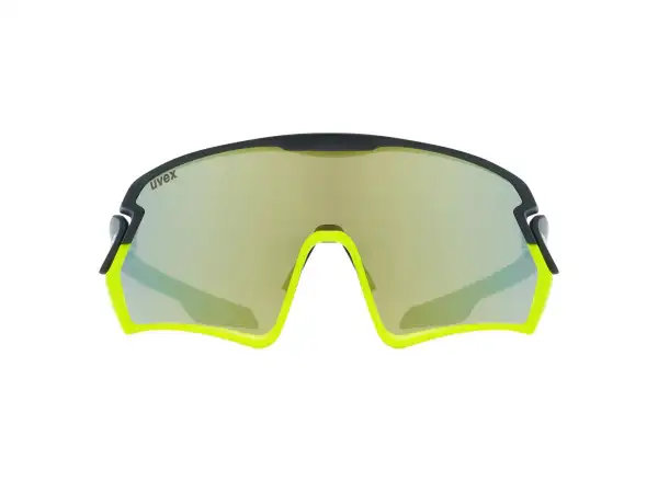 Uvex Sportstyle 231 brýle Black Lime Mat/ Mirror Yellow (Cat. 3)