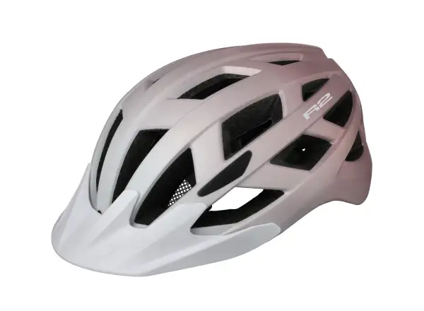 R2 Lumen cyklistická přilba bílá/pudrová růžová