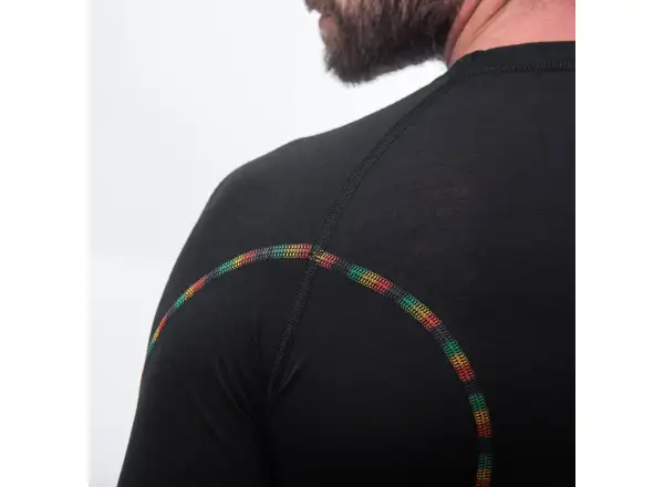 Sensor Merino Air pánské triko dlouhý rukáv černá