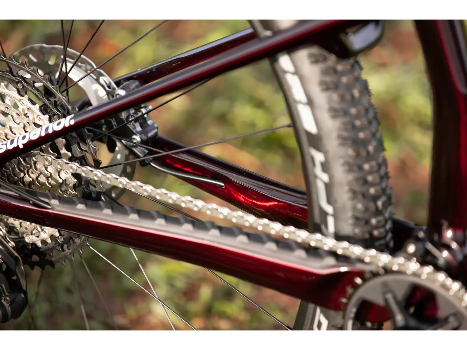 Superior XF 9.5 Team horské kolo Gloss Red Carbon/Black
