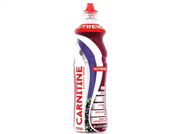 Nutrend Carnitine nápoj s kofeinem 750 ml Černý rybíz