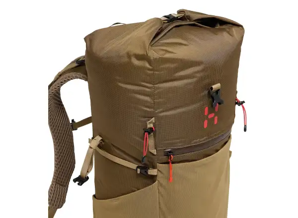 Haglöfs Magma Rolltop 40 WR batoh Teak Brown/Oak Brown 40l