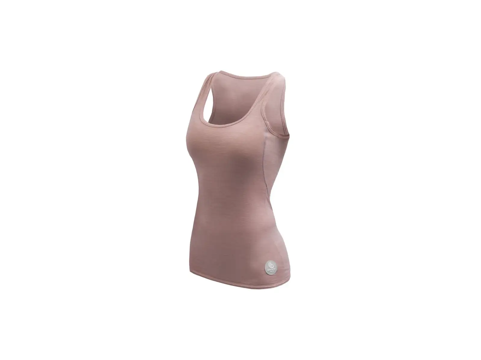 Sensor Merino Air dámské triko bez rukávu Dusty Pink