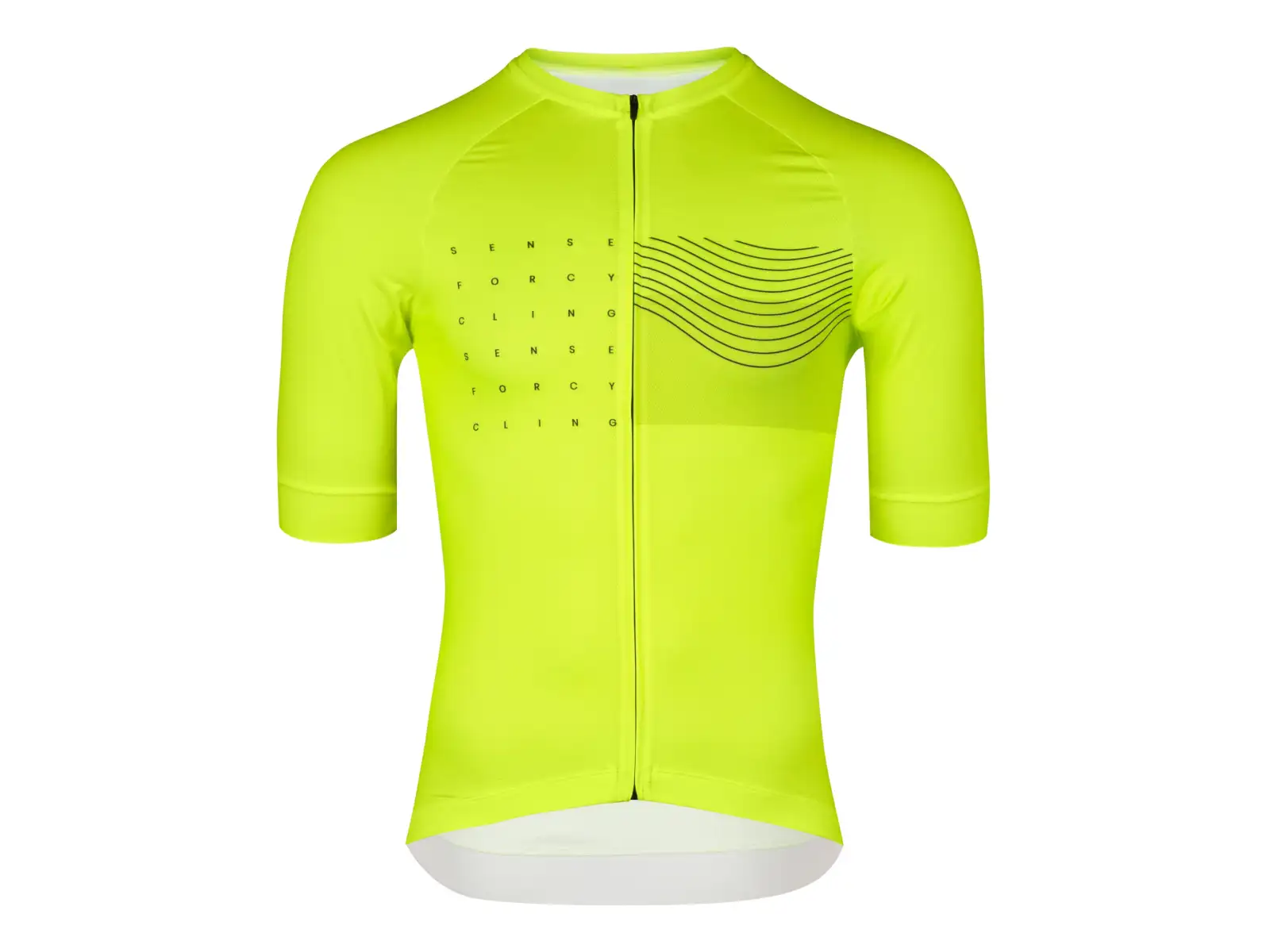 Force Sway pánský dres krátký rukáv Fluo
