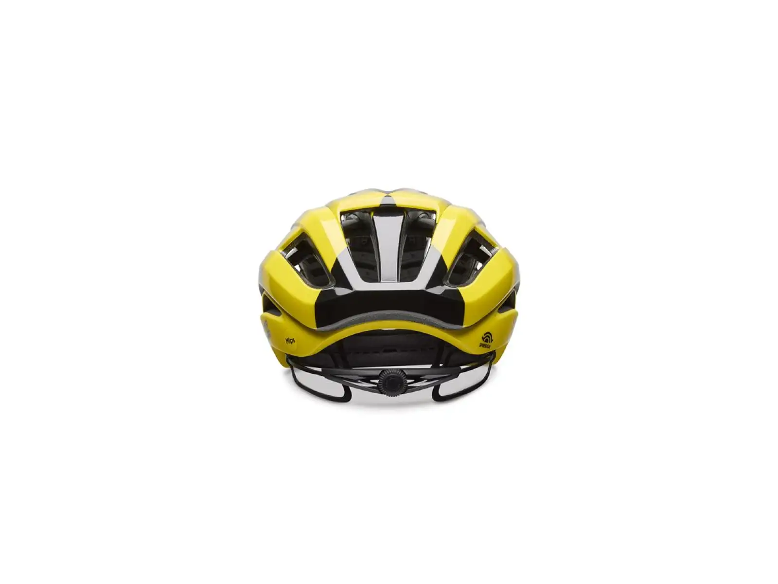 Giro Aries Spherical přilba Mat Black/Yellow Visma