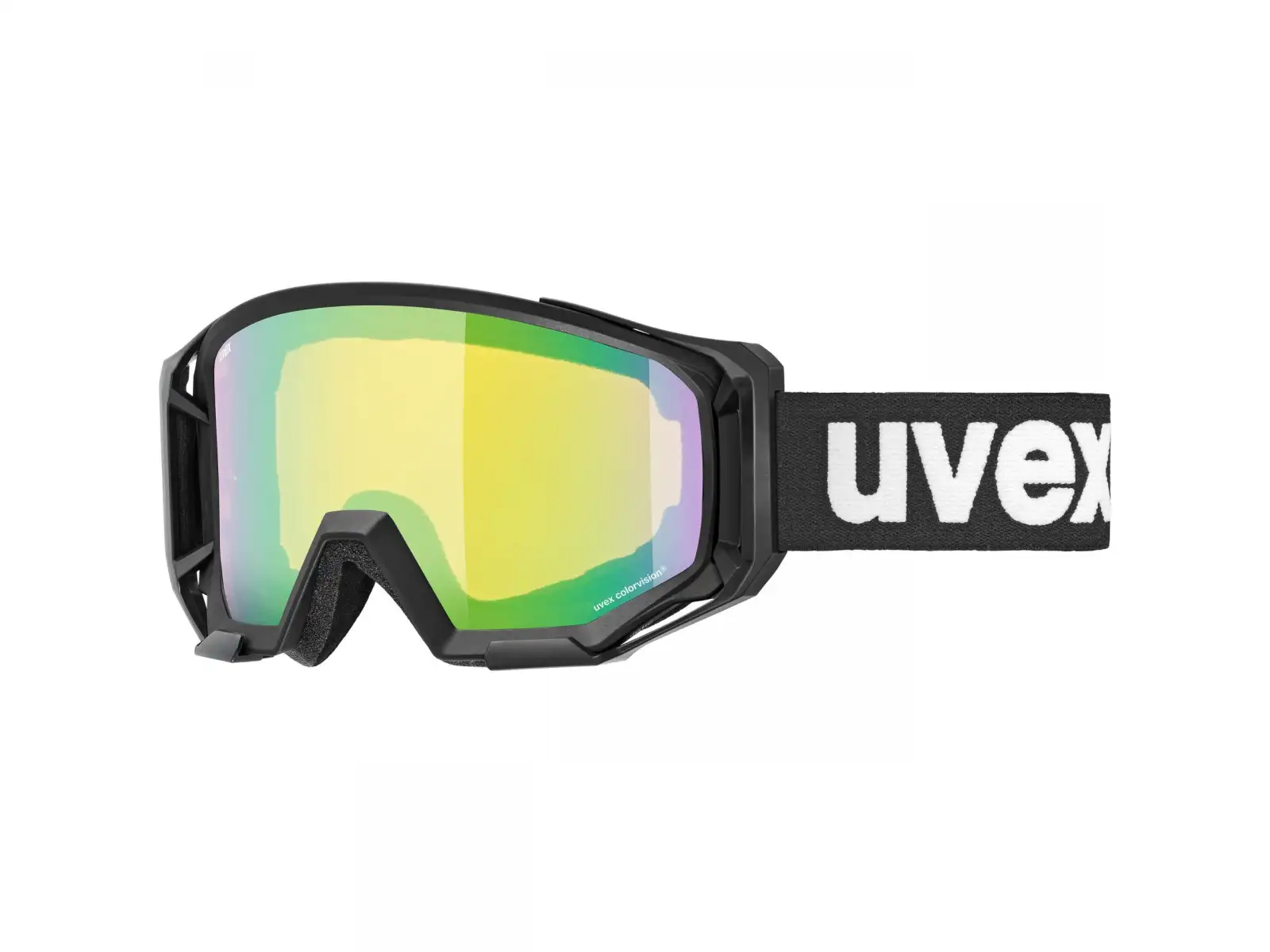 Uvex Athletic CV brýle black mat/mirror green 2021