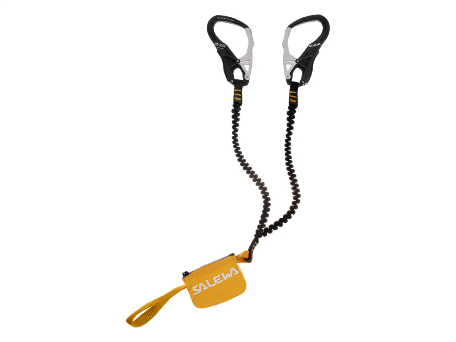 Salewa Set Via Ferrata Ergo Core Ferratový tlumič pádů Black/Yellow