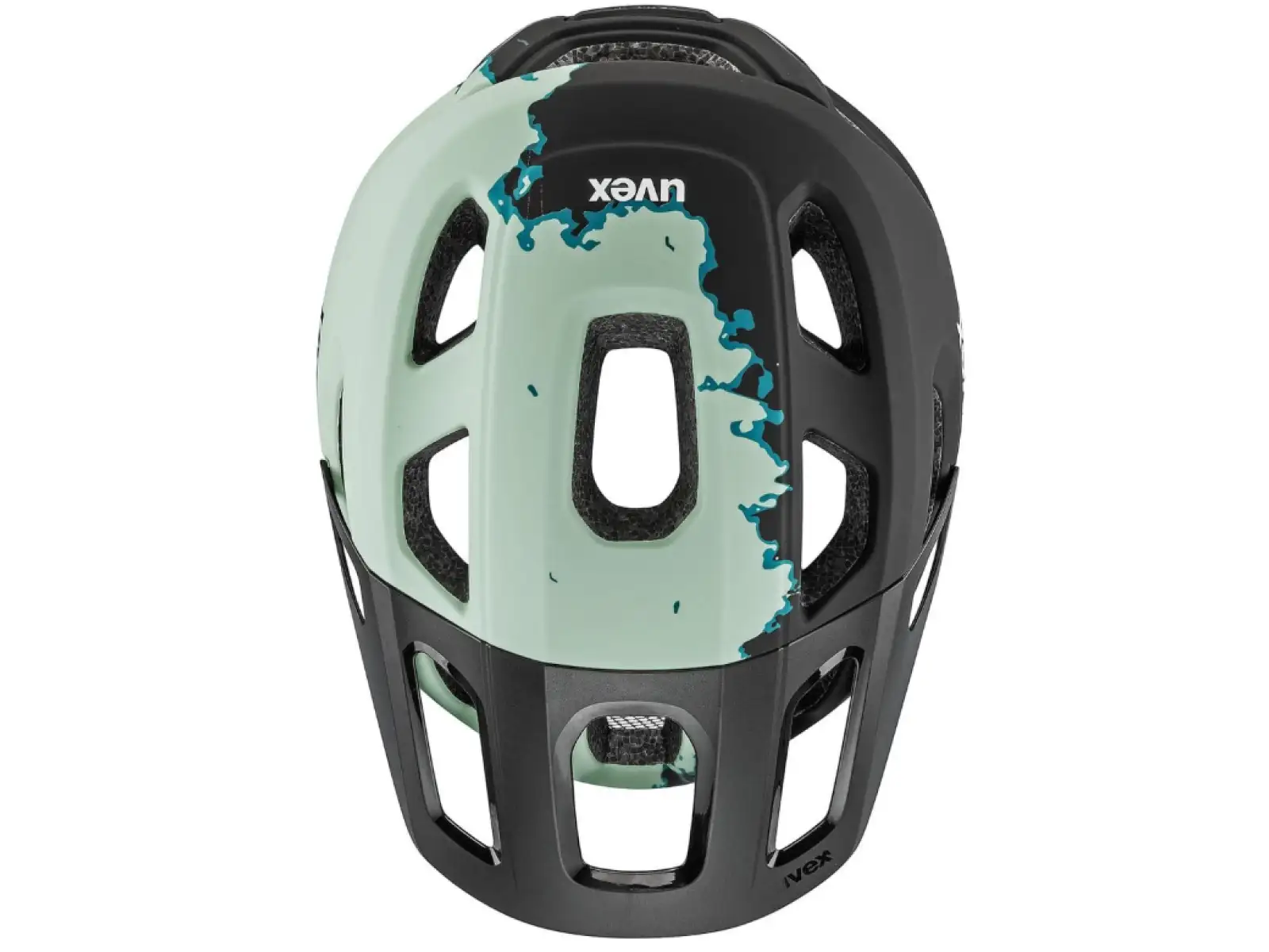 Uvex React MTB přilba Jade/Black Matt