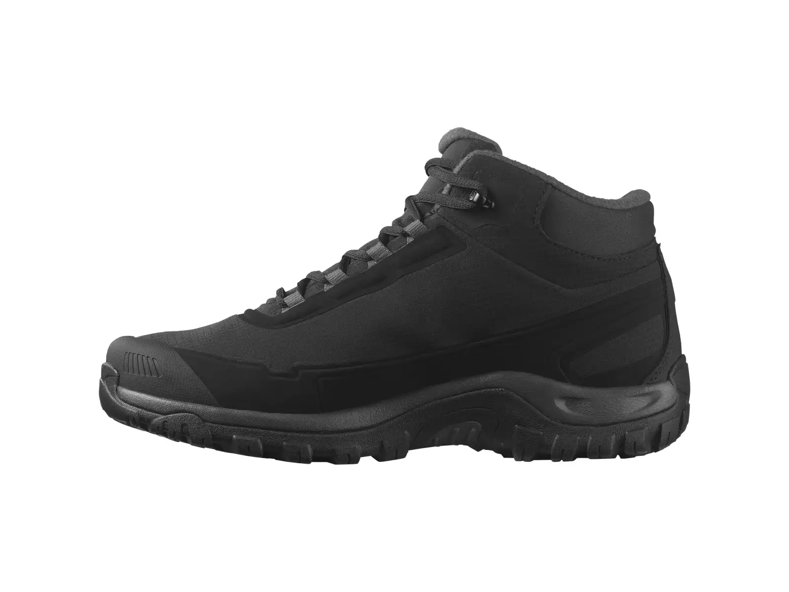 Salomon Shelter WP pánské zimní boty Black/Asphalt/Castlerock