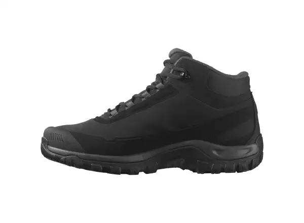 Salomon Shelter WP pánské zimní boty Black/Asphalt/Castlerock
