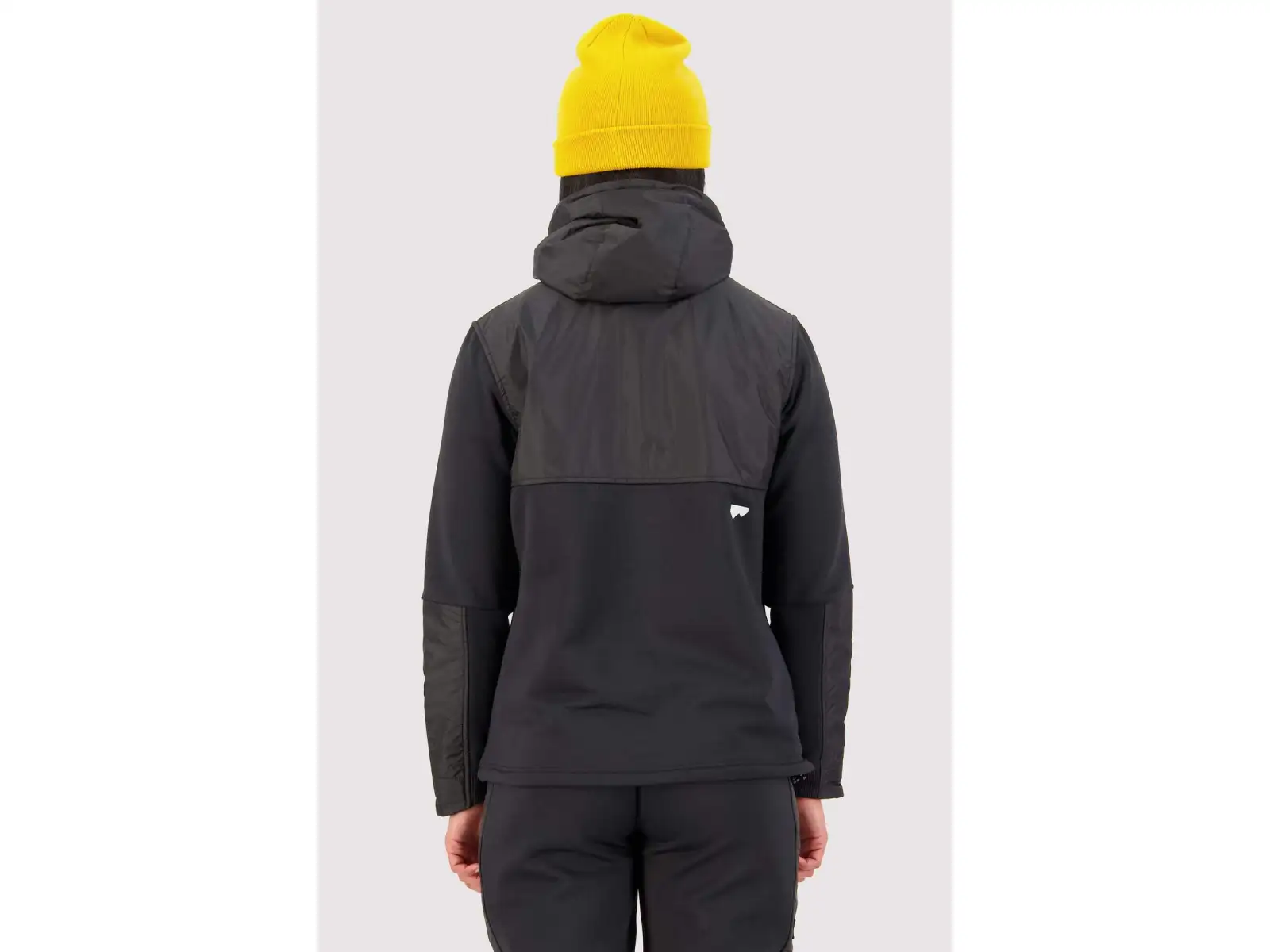 Mons Royale Decade Mid Hoody dámská bunda black