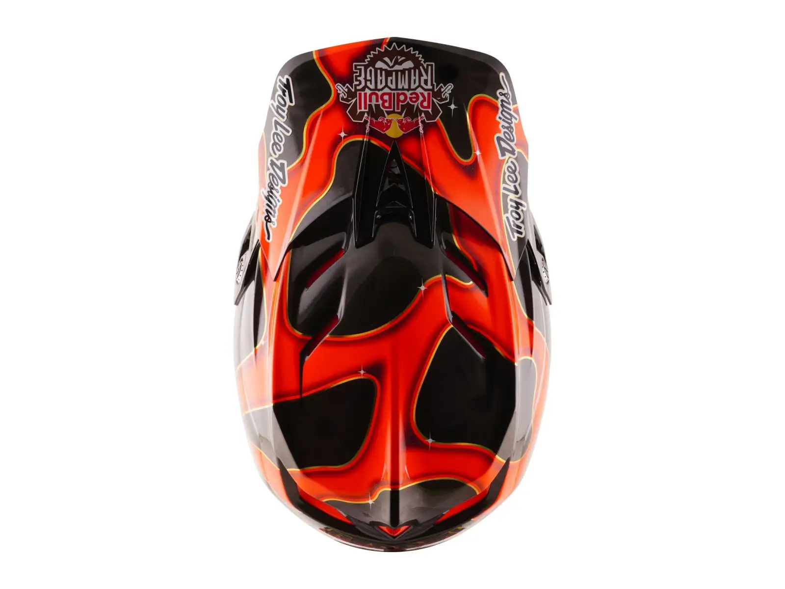 Troy Lee Designs D4 Carbon Red Bull Rampage přilba Dreamland Black