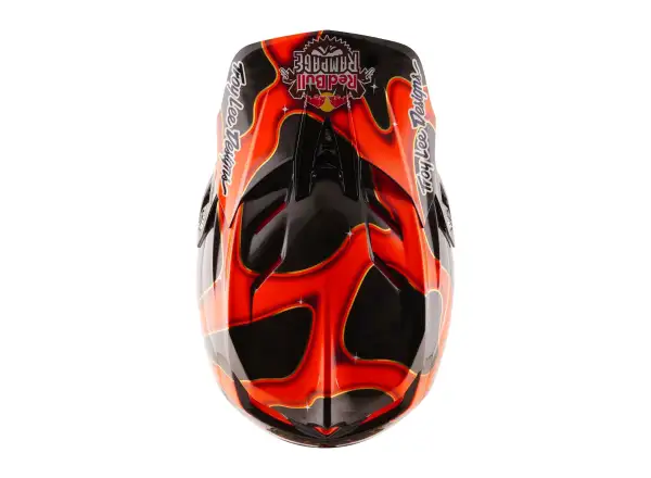 Troy Lee Designs D4 Carbon Red Bull Rampage přilba Dreamland Black