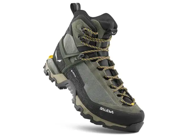 Salewa Mountain Trainer 3 Tech Mid GTX pánské turistické boty Faded Green/Forest Night