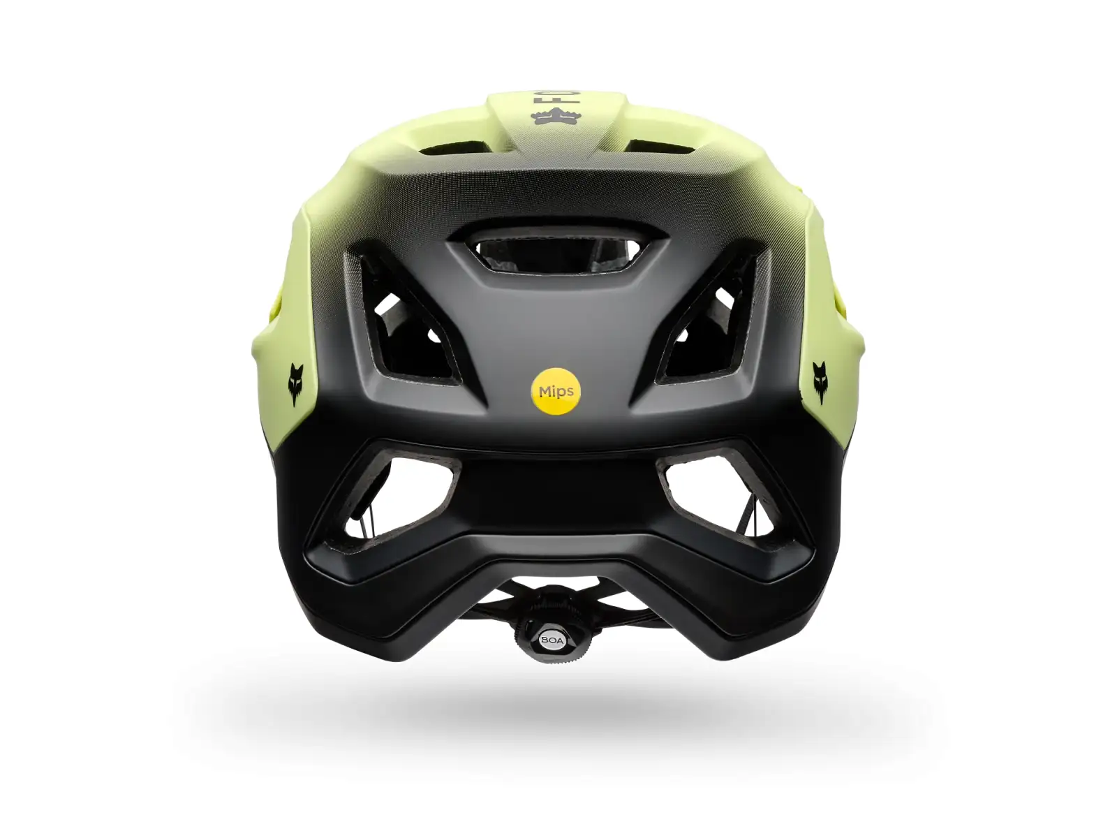 Fox Speedframe Pro Backfade cyklistická přilba Lime