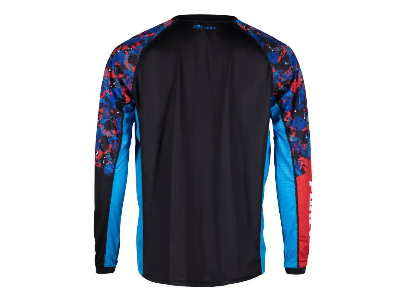 Force Reckless unisex dres dlouhý rukáv černá/červená/modrá
