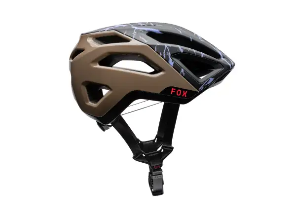 Fox Crossframe Pro Quest mtb přilba Nutmeg Brown