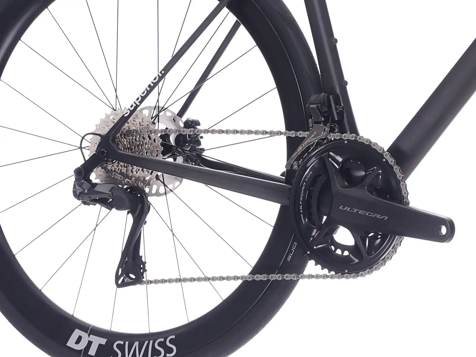 Superior RR 9.8 silniční kolo Matte Carbon / White