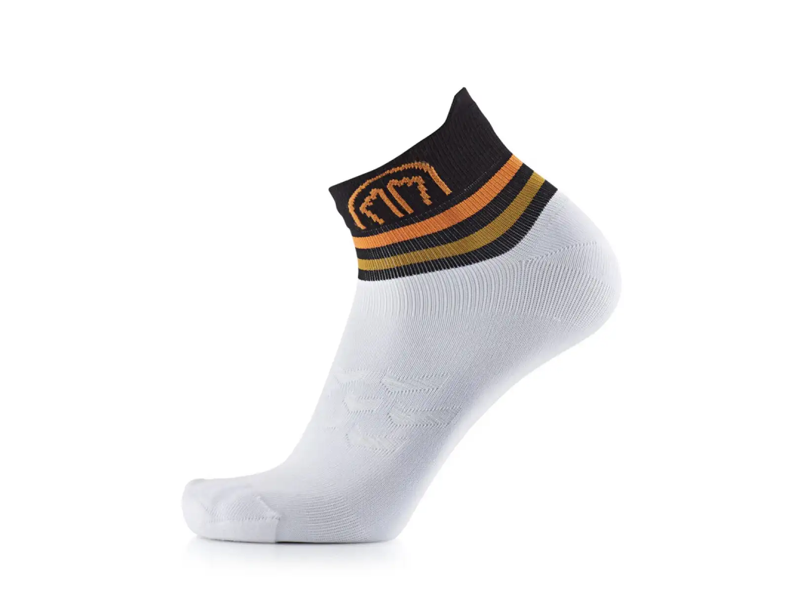 Sidas Run Anatomic Light Ankle běžecké ponožky bílo-černá