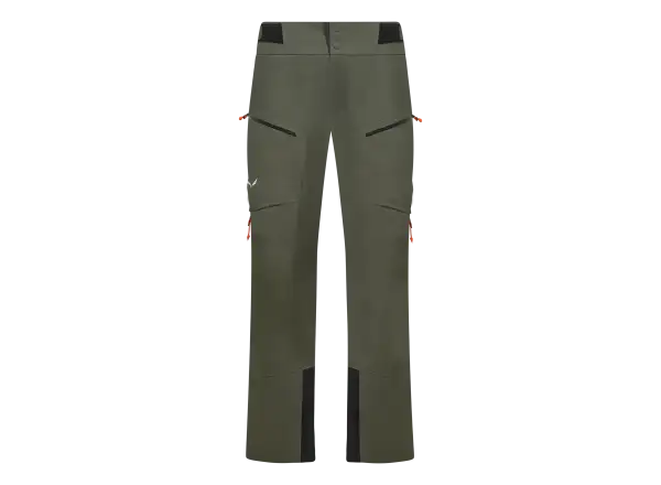Salewa Sella 3L Powertex pánské kalhoty Dark Olive