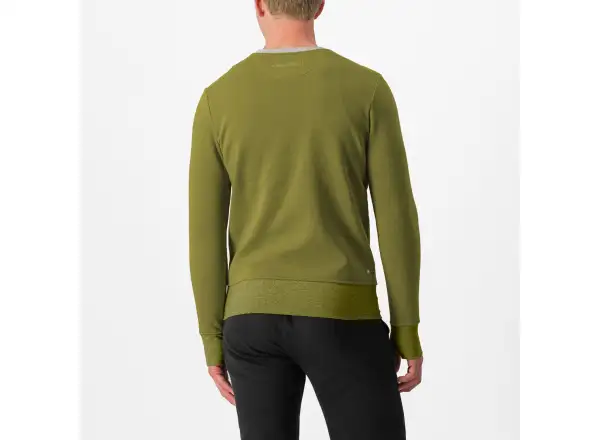 Castelli Logo pánská mikina Avocado Green