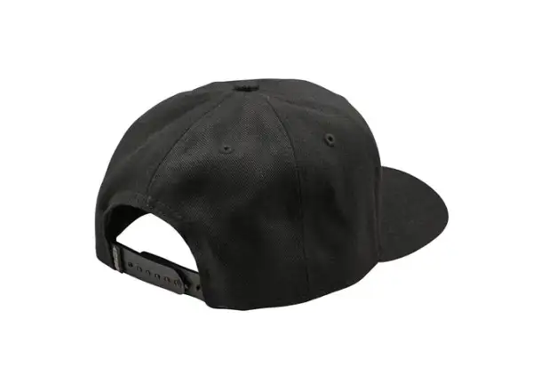 Troy Lee Designs Flat Bill Snapback kšiltovka Black