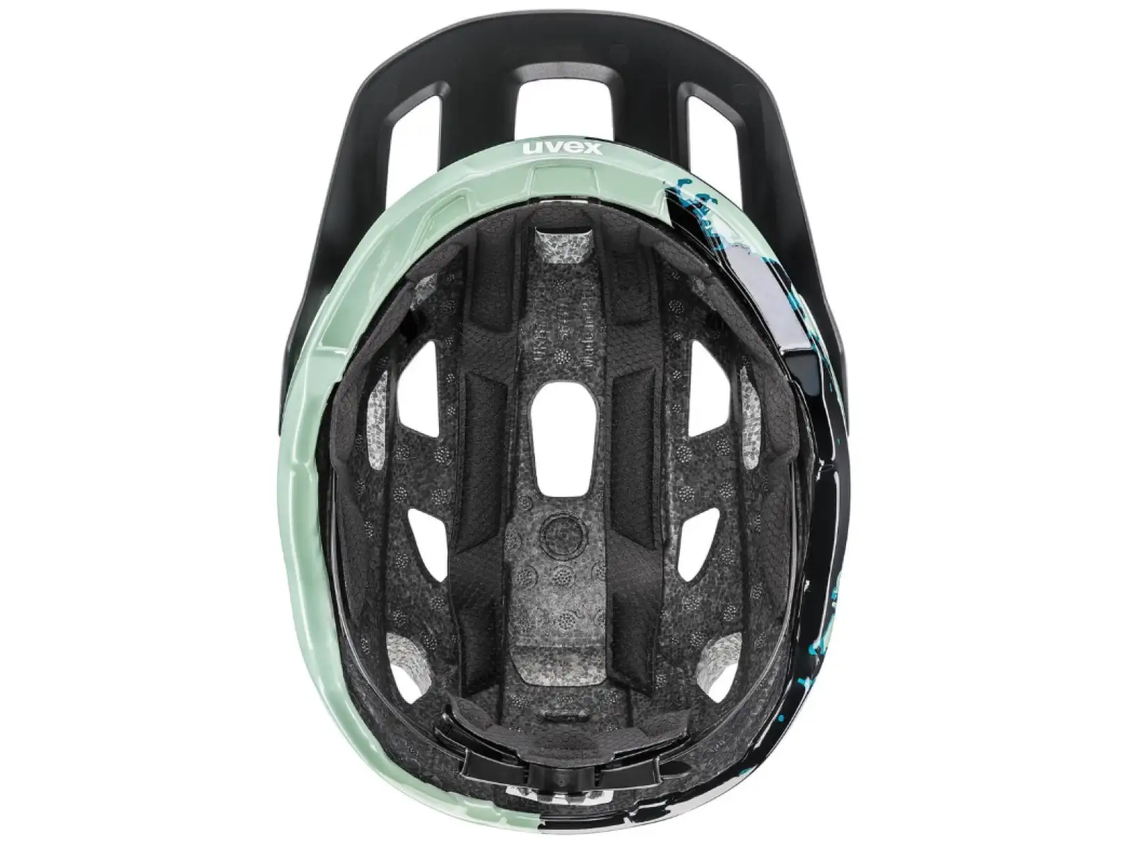 Uvex React MTB přilba Jade/Black Matt