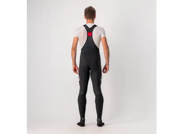 Castelli Velocissimo 5 pánské kalhoty s laclem black/silver reflex