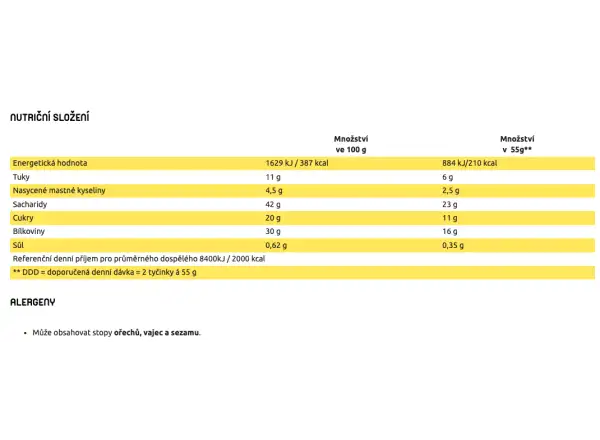 Isostar High Protein30 proteinová tyčinka 55 g čokoláda