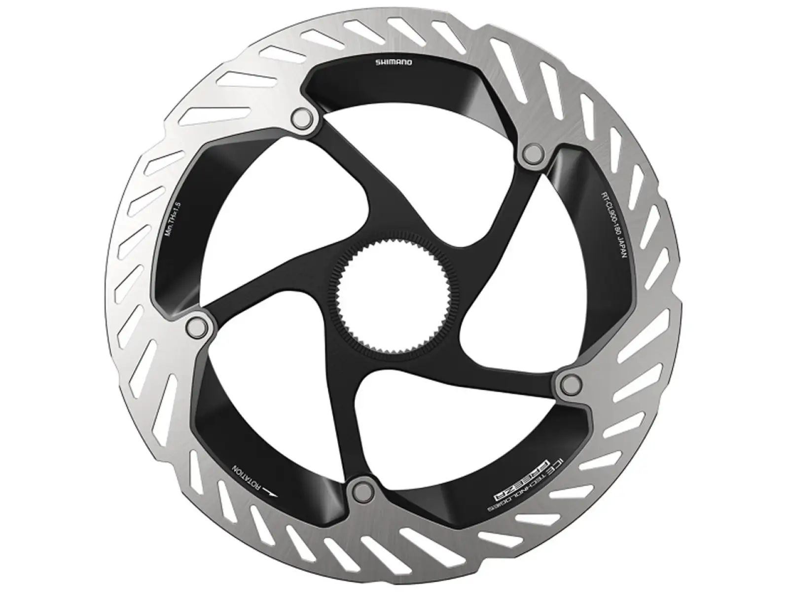 Shimano RT-CL900 brzdový kotouč 203 mm, center lock, Ice Tech, vnější lock ring