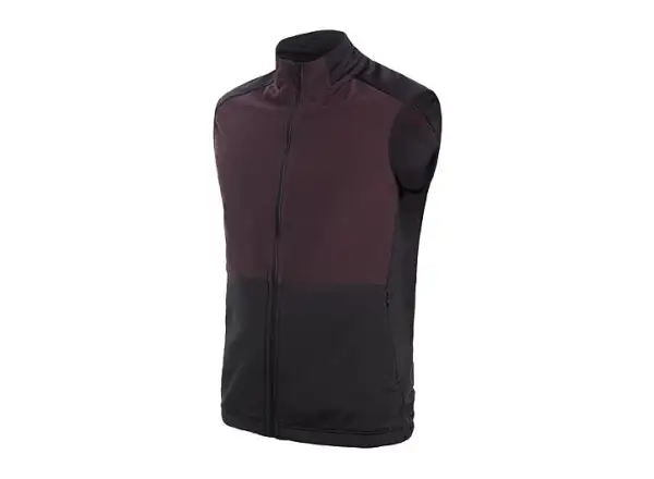 Sensor Coolmax Thermo pánská vesta černá/Port Red