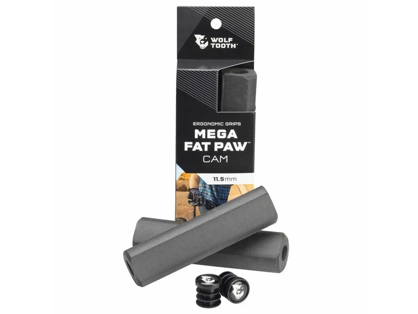 Wolf Tooth gripy Mega Fat Paw Cam 11.5mm černá