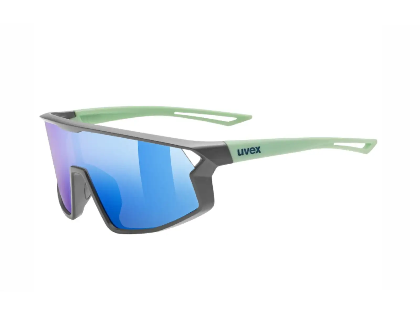 Uvex Skyryse JR. dětské brýle Grey/Green Matt/Mirror Blue