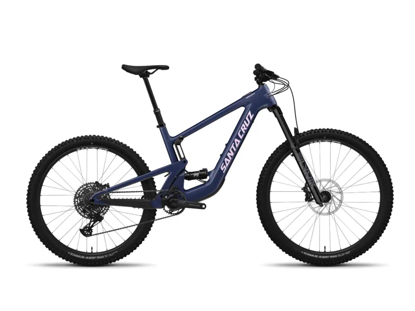 Santa Cruz Heckler SL 1 C R celoodpružené elektrokolo Matte Dark Blue