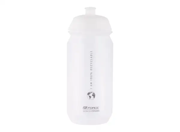 Force Bio Earth cyklistická láhev 500 ml transparentní/šedá