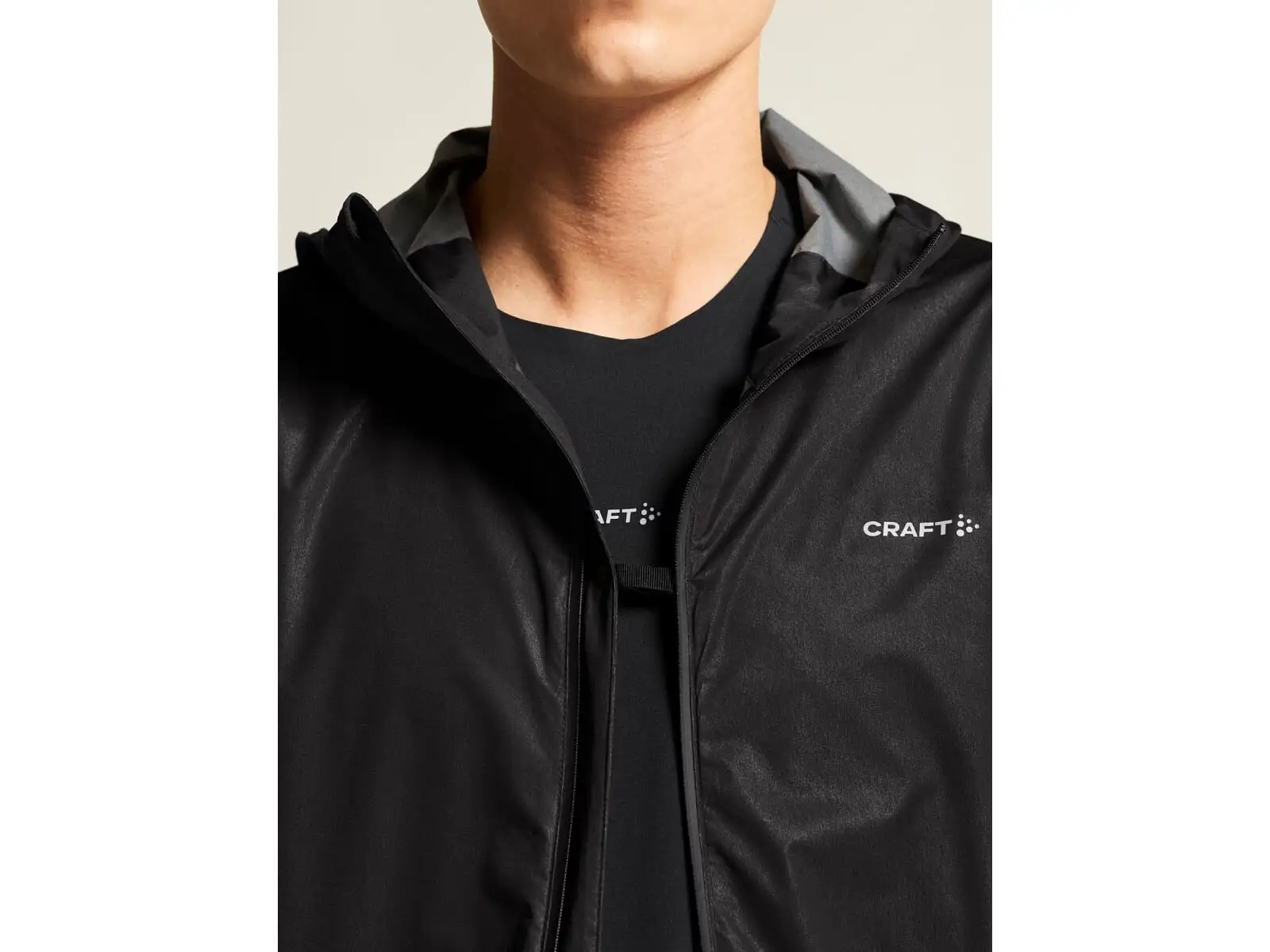 CRAFT PRO Hydro Lightweight pánská běžecká bunda černá